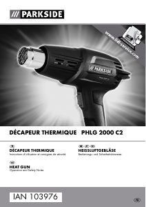 Mode d’emploi Parkside IAN 103976 Décapeur thermique