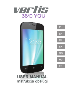 Manual Overmax Vertis 3510 You Mobile Phone