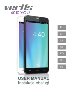 Manual Overmax Vertis 4010 You Mobile Phone