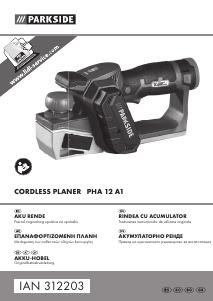 Priručnik Parkside IAN 312203 Planer