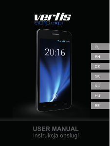 Kasutusjuhend Overmax Vertis 5010 Expi Mobiiltelefon