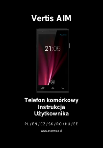 Instrukcja Overmax Vertis Aim Telefon komórkowy