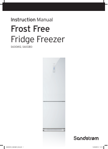 Manual Sandstrøm S60GB13 Fridge-Freezer