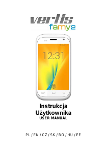 Instrukcja Overmax Vertis Famy 2 Telefon komórkowy