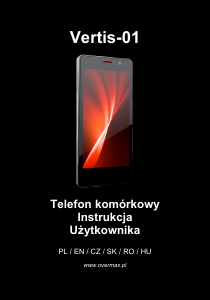 Instrukcja Overmax Vertis Telefon komórkowy