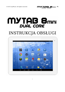 Instrukcja myTAB 8 Mini Tablet
