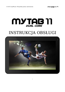 Instrukcja myTAB 11 Tablet