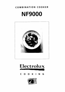 Manual Electrolux NF9000 Microwave