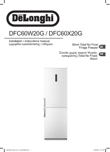 Manual DeLonghi DFC60W20G Fridge-Freezer