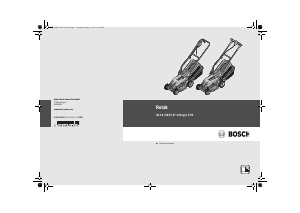 Manual Bosch Rotak 36 R Lawn Mower