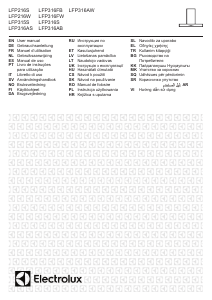 Manual de uso Electrolux LFP316AW Campana extractora