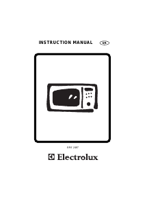 Manual Electrolux EMS2487U Microwave