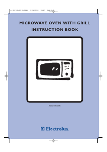 Manual Electrolux EMS2685B Microwave