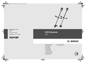 Manual Bosch GFR 42 Professional Roçadora