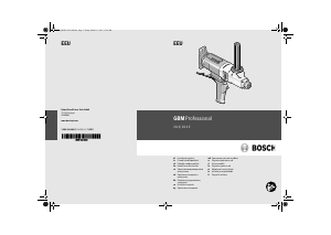 Vadovas Bosch GBM 23-2 E Smūginis gręžtuvas