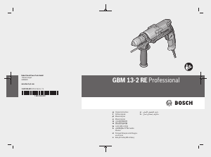 Mode d’emploi Bosch GBM 13-2 RE Perceuse à percussion