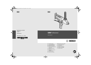 Manual Bosch GBM 23-2 Maşină de găurit cu percuţie