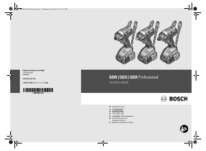 Manual Bosch GDS 14.4V-EC Impact Wrench