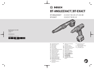 Kasutusjuhend Bosch BT-EXACT 12 Mutrivõti