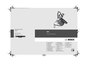 Bruksanvisning Bosch ALS 30 Lövblåsare