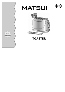 Manual Matsui MTBC121W Toaster