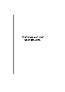 Manual Matsui MWM600M Washing Machine