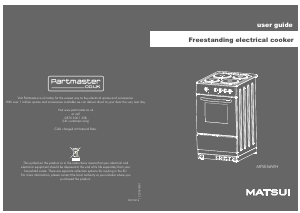 Manual Matsui MFSE56WH Range