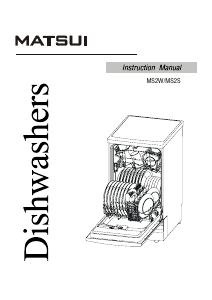 Manual Matsui MS2S Dishwasher