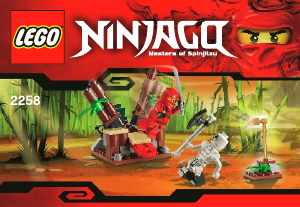 Bruksanvisning Lego set 2258 Ninjago Ninjabakhåll