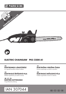 Priročnik Parkside IAN 307044 Motorna žaga