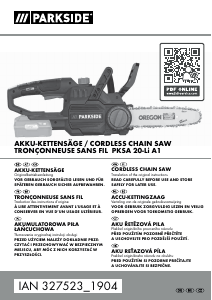 Manual Parkside IAN 327523 Chainsaw