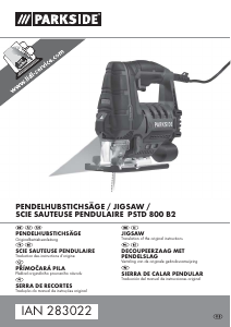 Mode d’emploi Parkside IAN 283022 Scie sauteuse