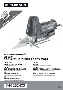 Mode d’emploi Parkside IAN 282403 Scie sauteuse