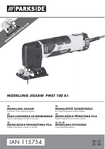 Návod Parkside PMST 100 A1 Lupienková píla