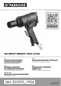 Bruksanvisning Parkside PDSS 310 B5 Mutterdragare