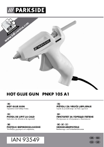 Manual Parkside IAN 93549 Glue Gun