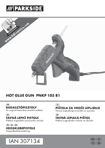 Manuál Parkside IAN 307134 Lepící pistole