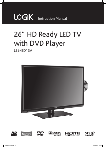 Manual Logik L26HED13A LED Television