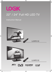Manual Logik L22FE12I LED Television