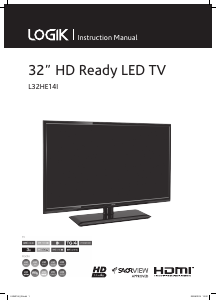 Manual Logik L32HE14I LED Television