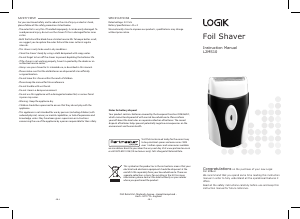 Manual Logik L2MS10 Shaver