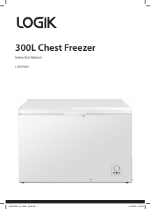 Manual Logik L300CFW20 Freezer