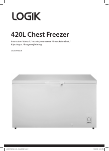 Manual Logik L420CFW20E Freezer