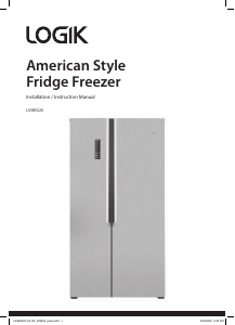 Manual Logik LSSBSS20 Fridge-Freezer