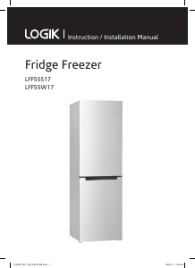 Manual Logik LFF55S17 Fridge-Freezer