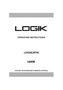 Manual Logik LOG26LW782 LCD Television