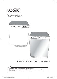 Handleiding Logik LF1274WN Vaatwasser