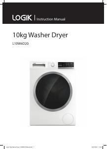 Manual Logik L10W6D20 Washer-Dryer