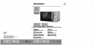 Manual SilverCrest IAN 346882 Microwave