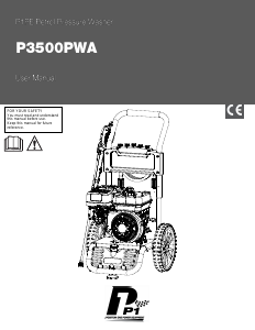 Manual P1PE P3500PWA Pressure Washer